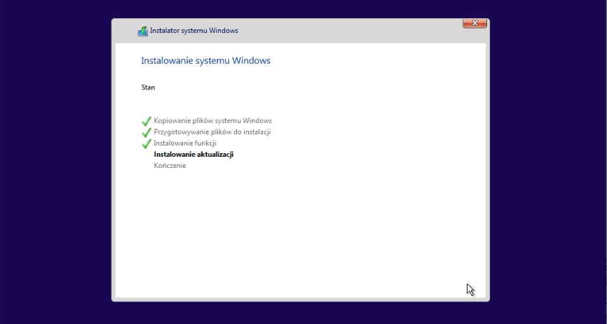 Instalacja Windows 10 na Hyper-V
